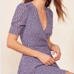 Reformation Argentina Wrap dress, XS